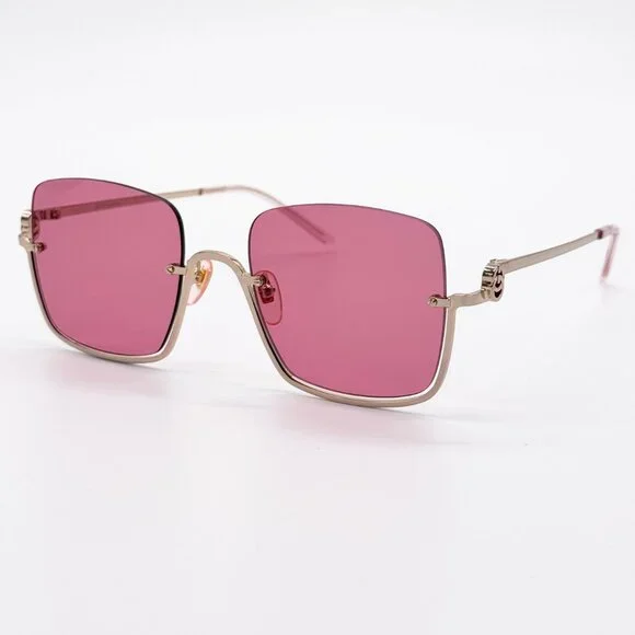 NEW GUCCI GG1279S 003 GOLD/PINK WOMEN SUNGLASSES GUCCI display picture 3